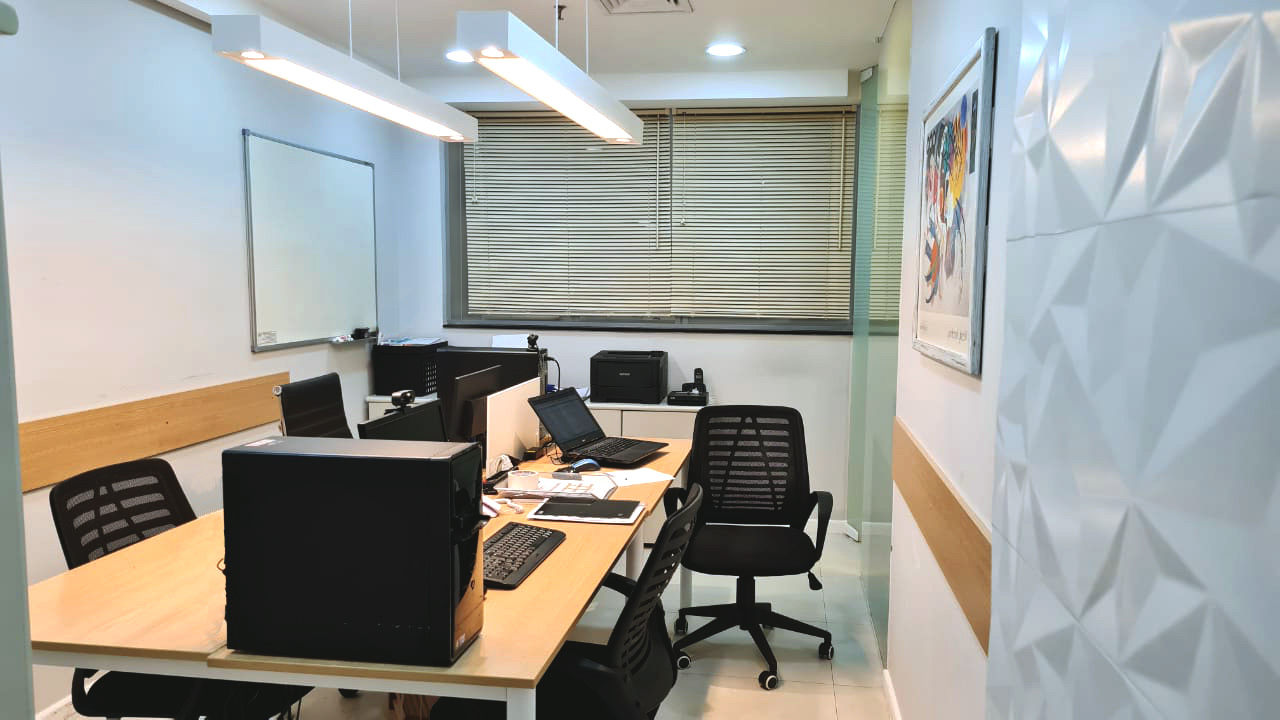 Estação de trabalho da equipe